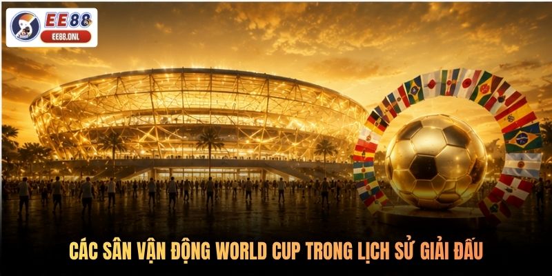 Các sân vận động World Cup trong lịch sử giải đấu