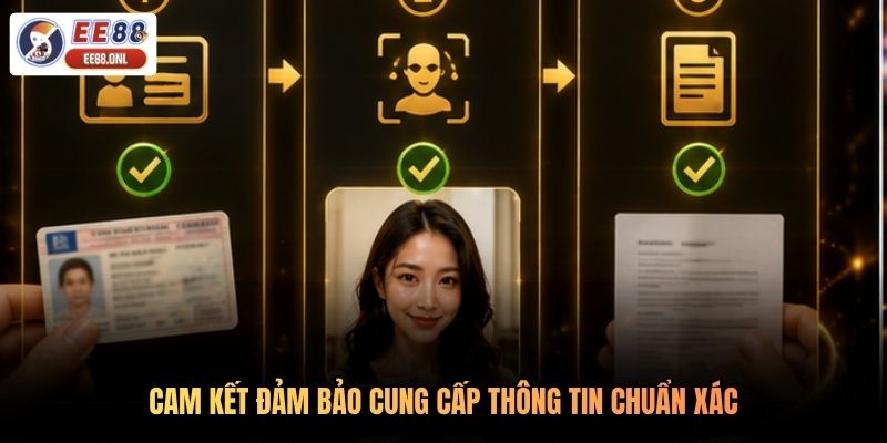 Cam kết đảm bảo cung cấp thông tin chuẩn xác