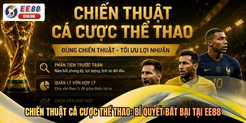 Chiến Thuật Cá Cược Thể Thao: Bí Quyết Bất Bại Tại EE88