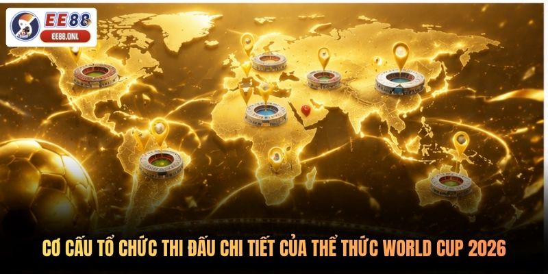 Cơ cấu tổ chức thi đấu chi tiết của thể thức World Cup 2026
