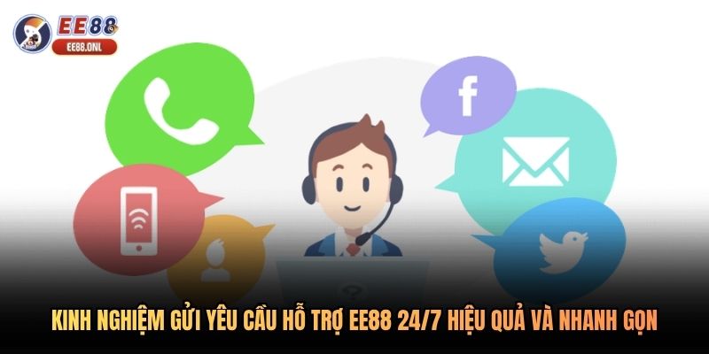 Kinh nghiệm gửi yêu cầu hỗ trợ EE88 24/7 hiệu quả và nhanh gọn