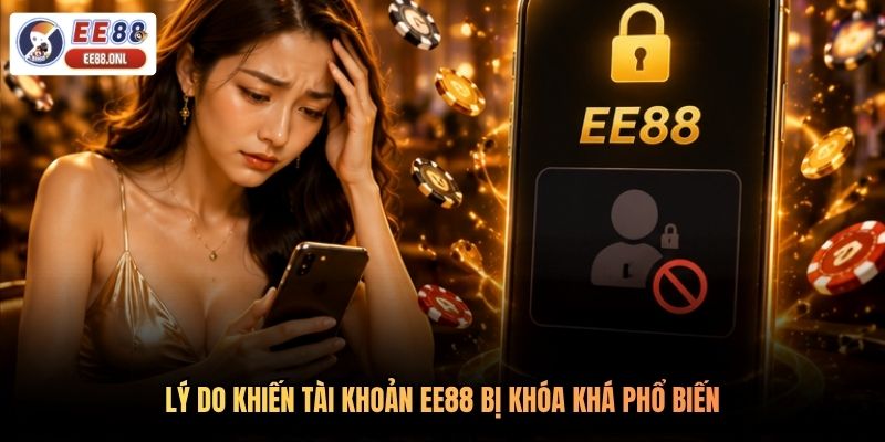 Lý do khiến tài khoản EE88 bị khóa khá phổ biến