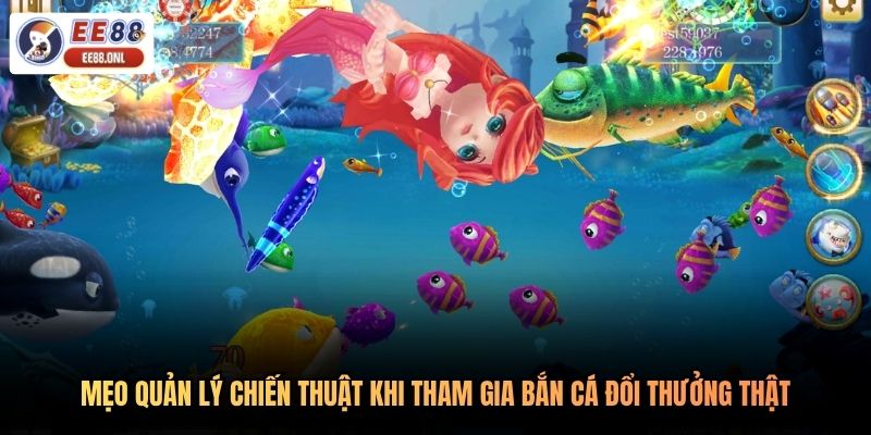 Mẹo quản lý chiến thuật khi tham gia bắn cá đổi thưởng thật