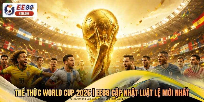 Thể Thức World Cup 2026 | EE88 Cập Nhật Luật Lệ Mới Nhất