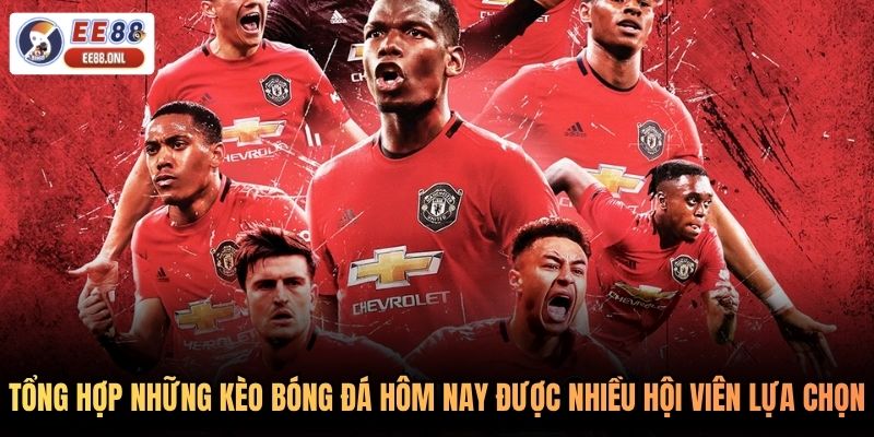 Tổng hợp những kèo bóng đá hôm nay được nhiều hội viên lựa chọn