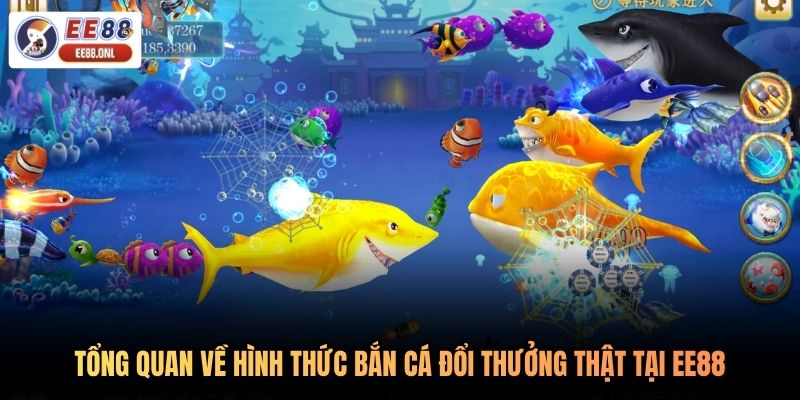 Tổng quan về hình thức bắn cá đổi thưởng thật tại EE88