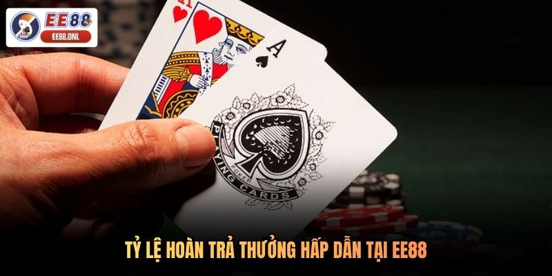 Tỷ lệ hoàn trả thưởng hấp dẫn tại EE88