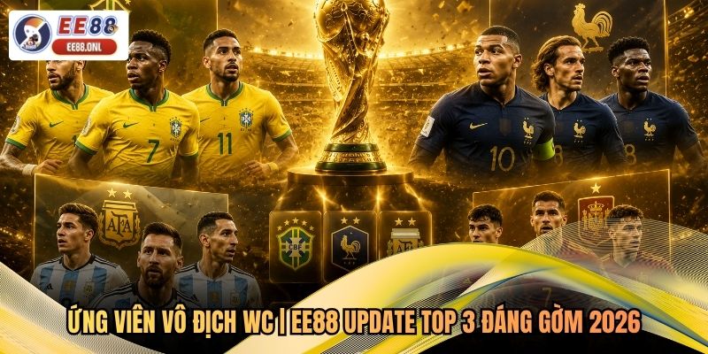 Ứng Viên Vô Địch WC | EE88 Update Top 3 Đáng Gờm 2026